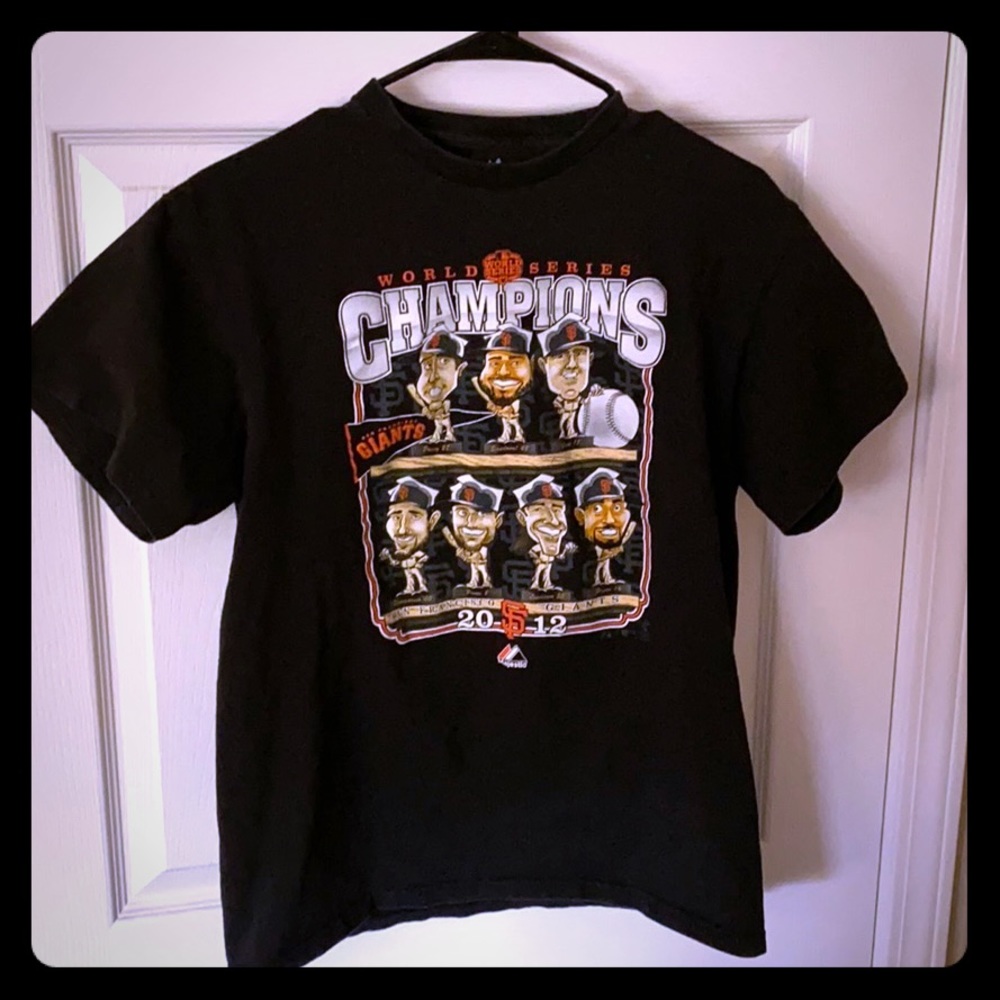 SF Giants 2012 Cartoon Players T-Shirt